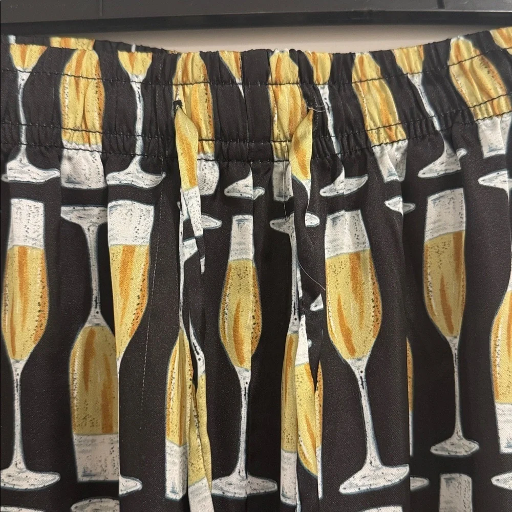 Show Me Your Mumu Classic PJ Set, Champagne Silky, Size Small